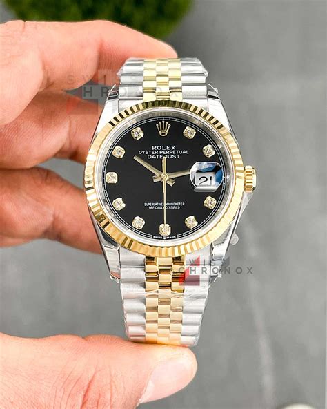 rolex datejust 26mm two tone men|Rolex Datejust 36 with diamonds.